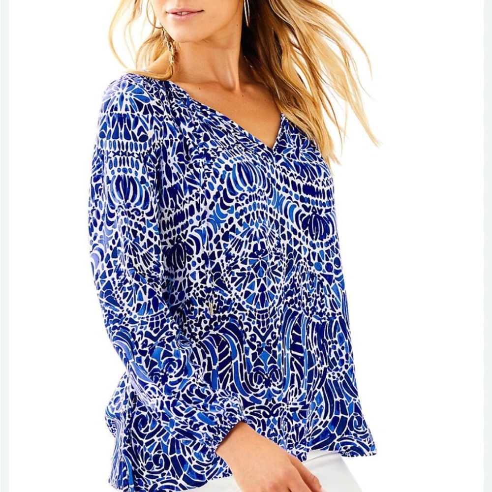 Lilly Pulitzer Willa Tunic Top